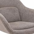 Kick Drehsessel Lux - Taupe